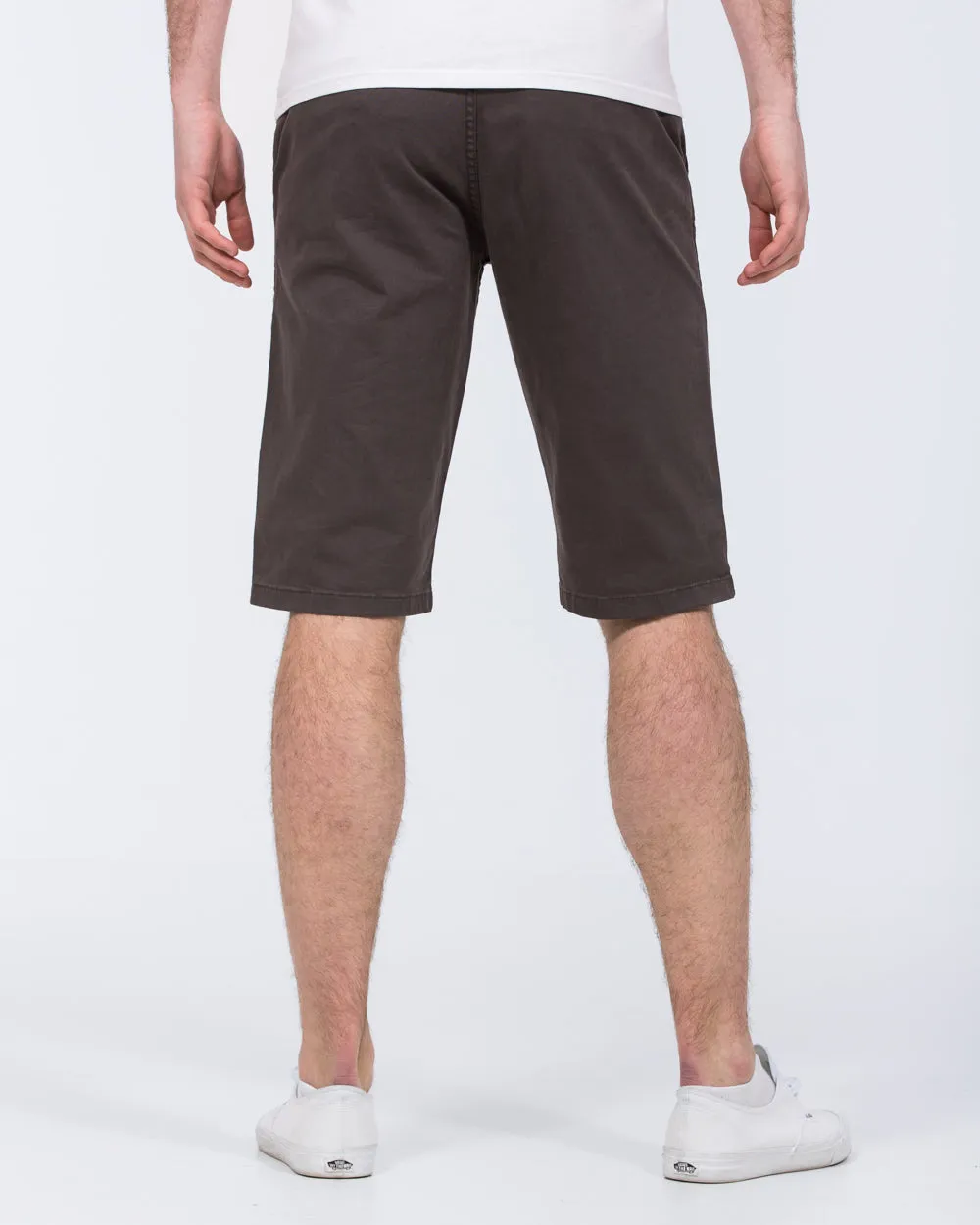 2t Grant Regular Fit Tall Chino Shorts (mid grey)