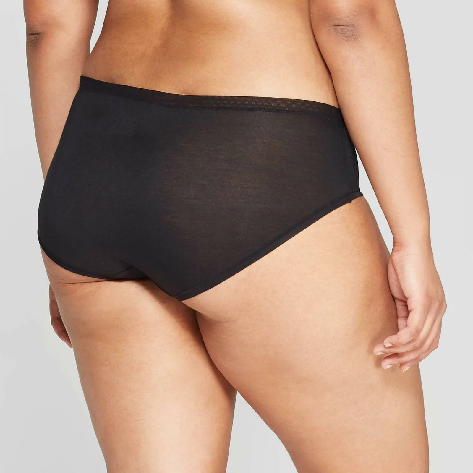 Auden Women's Modal Hipster Panties with Mesh Waistband
