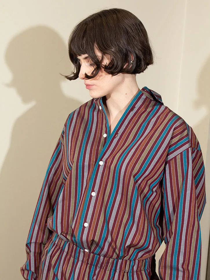 Baserange Claude Shirt, Multistripe