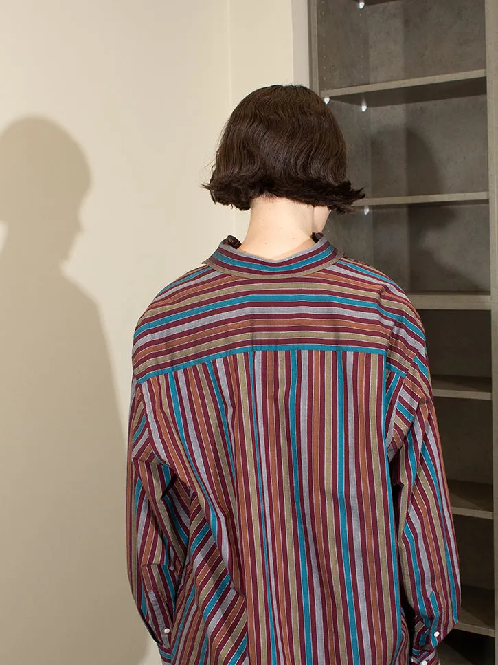 Baserange Claude Shirt, Multistripe