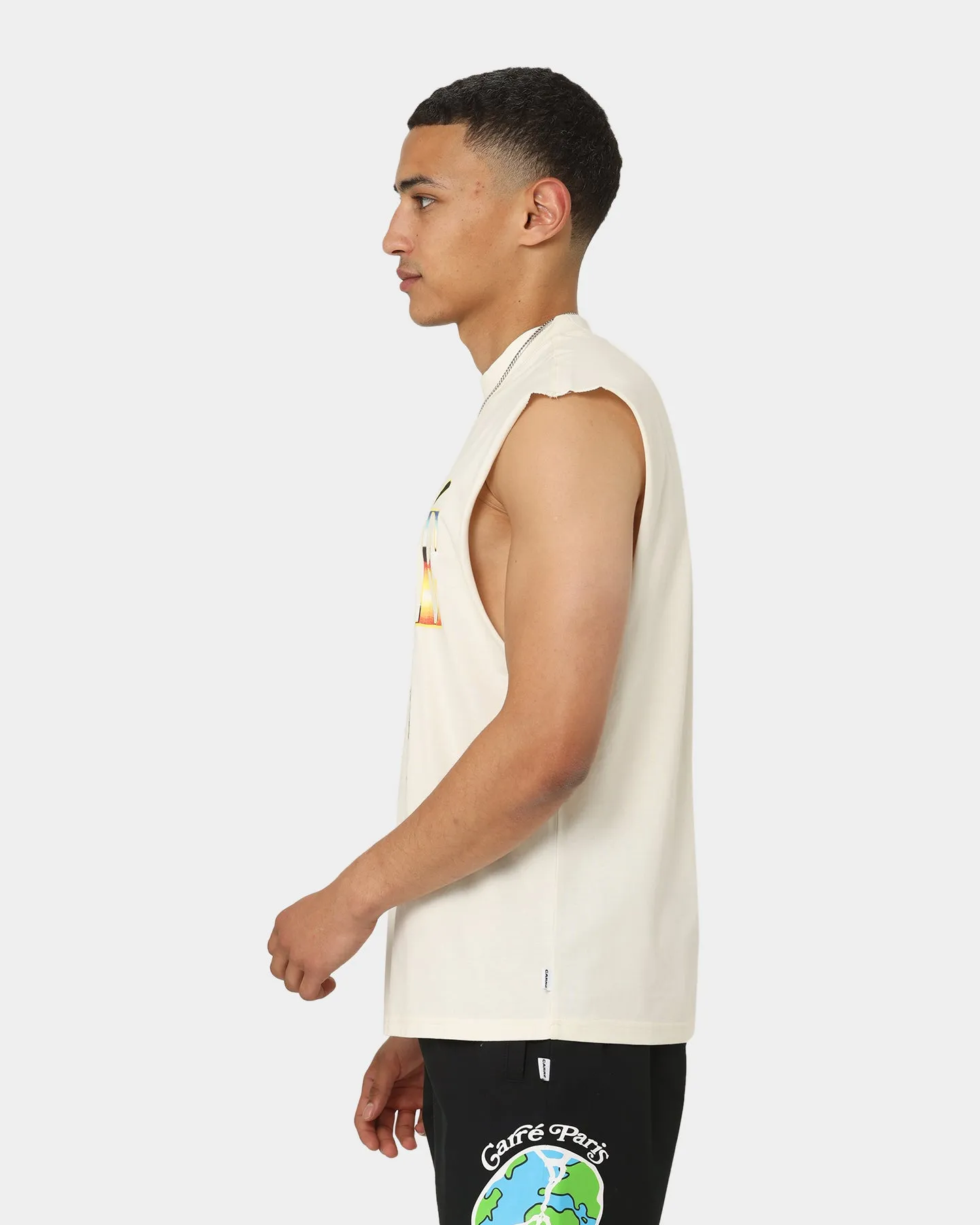 Carré Leo Retro Muscle T-Shirt White