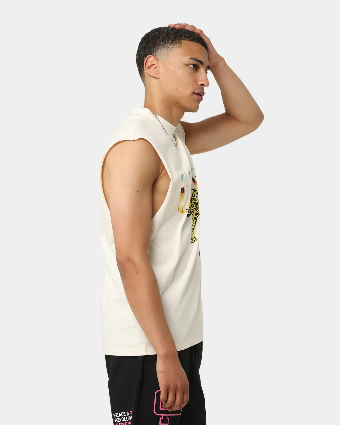 Carré Leo Retro Muscle T-Shirt White