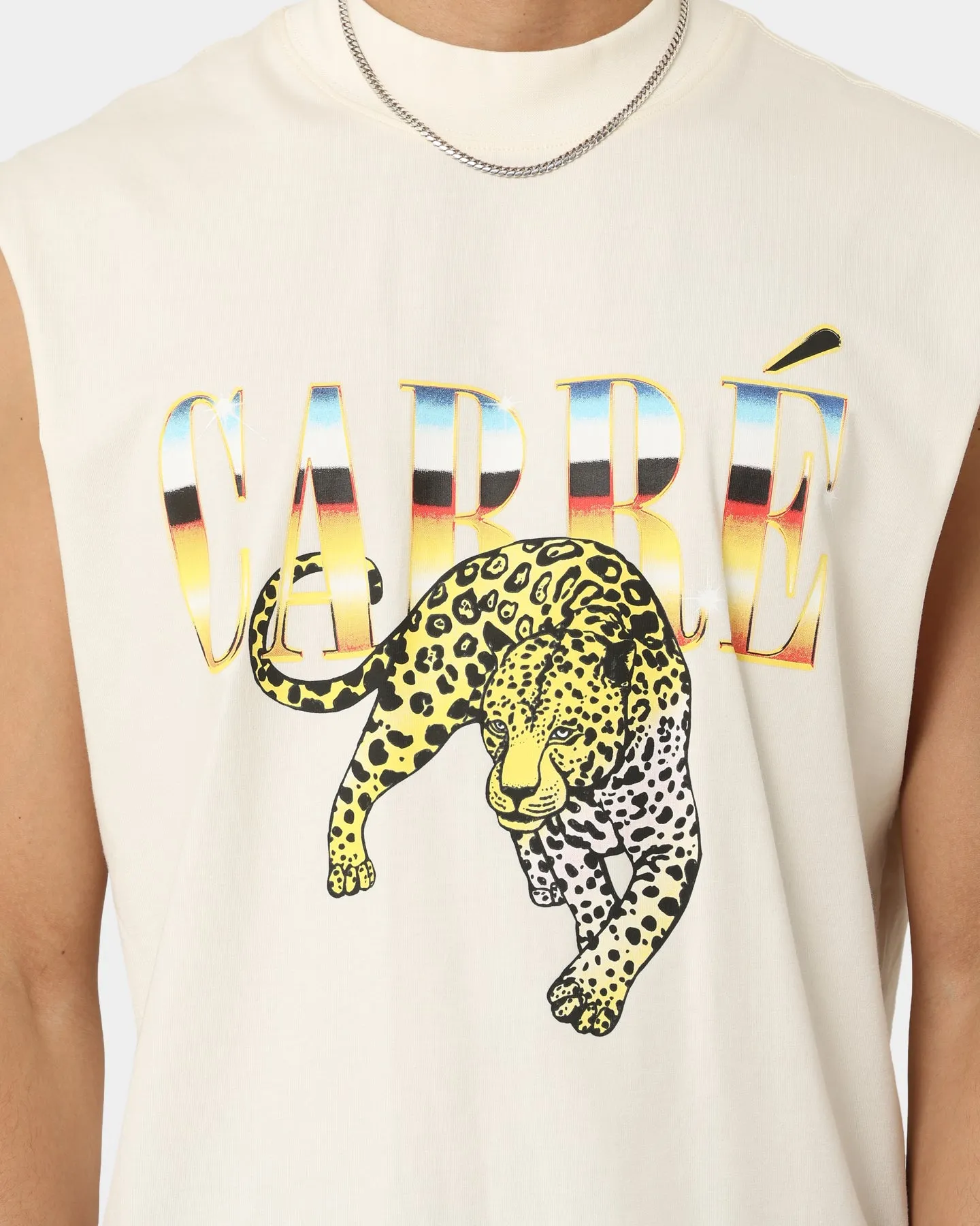 Carré Leo Retro Muscle T-Shirt White