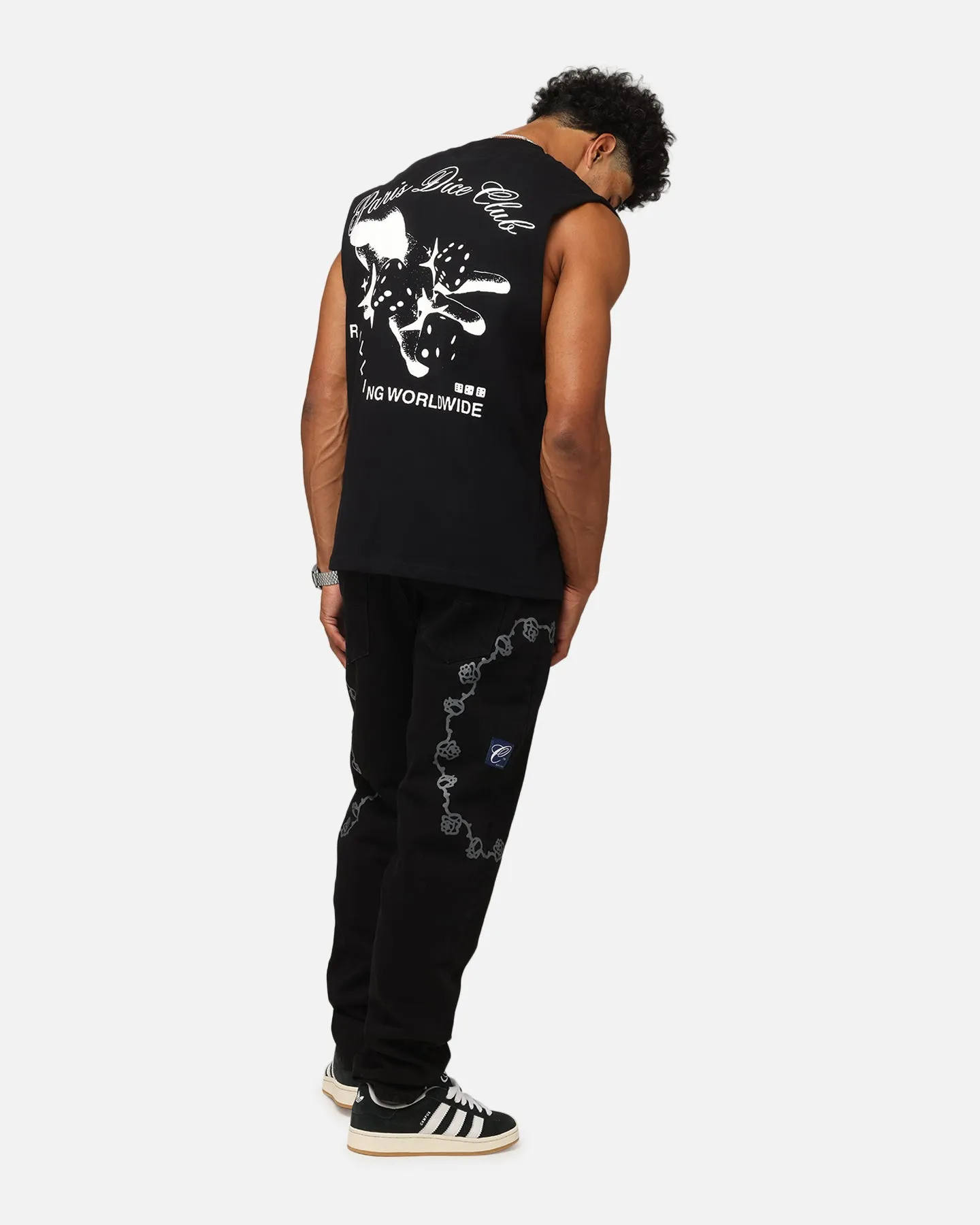 Carre Dice Club Muscle T-Shirt Black