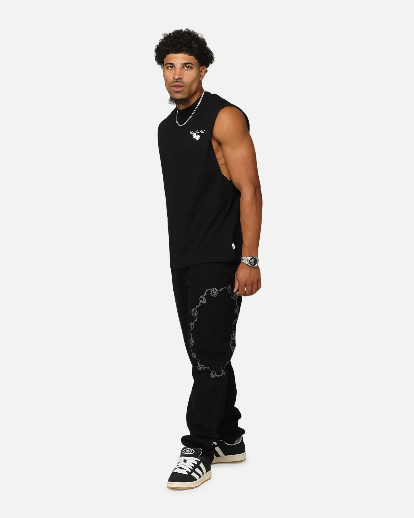 Carre Dice Club Muscle T-Shirt Black