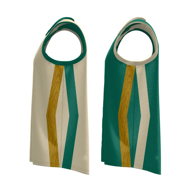 Celtics City-Inspired Core Reversible Basketball Singlet Design Your Own Custom