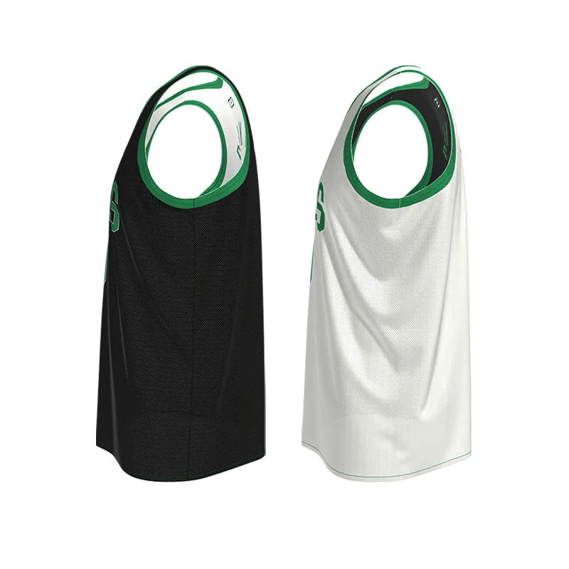 Celtics-Inspired Core Reversible Basketball Singlet Design Your Own Custom