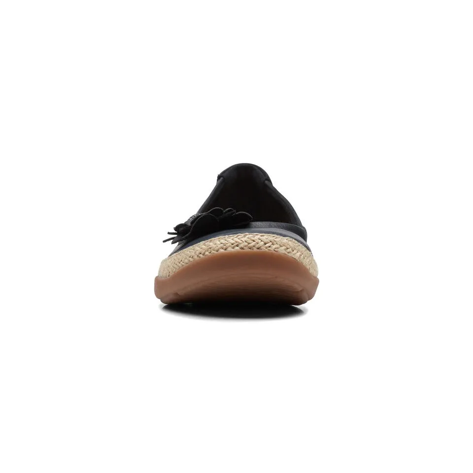 Clarks Women's Elaina Jade Black | Cherry Red Leather