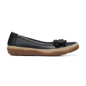 Clarks Women's Elaina Jade Black | Cherry Red Leather
