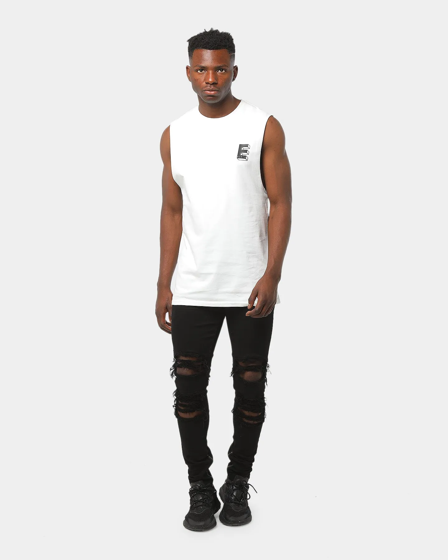 Elevn Elemental Muscle White/Blue
