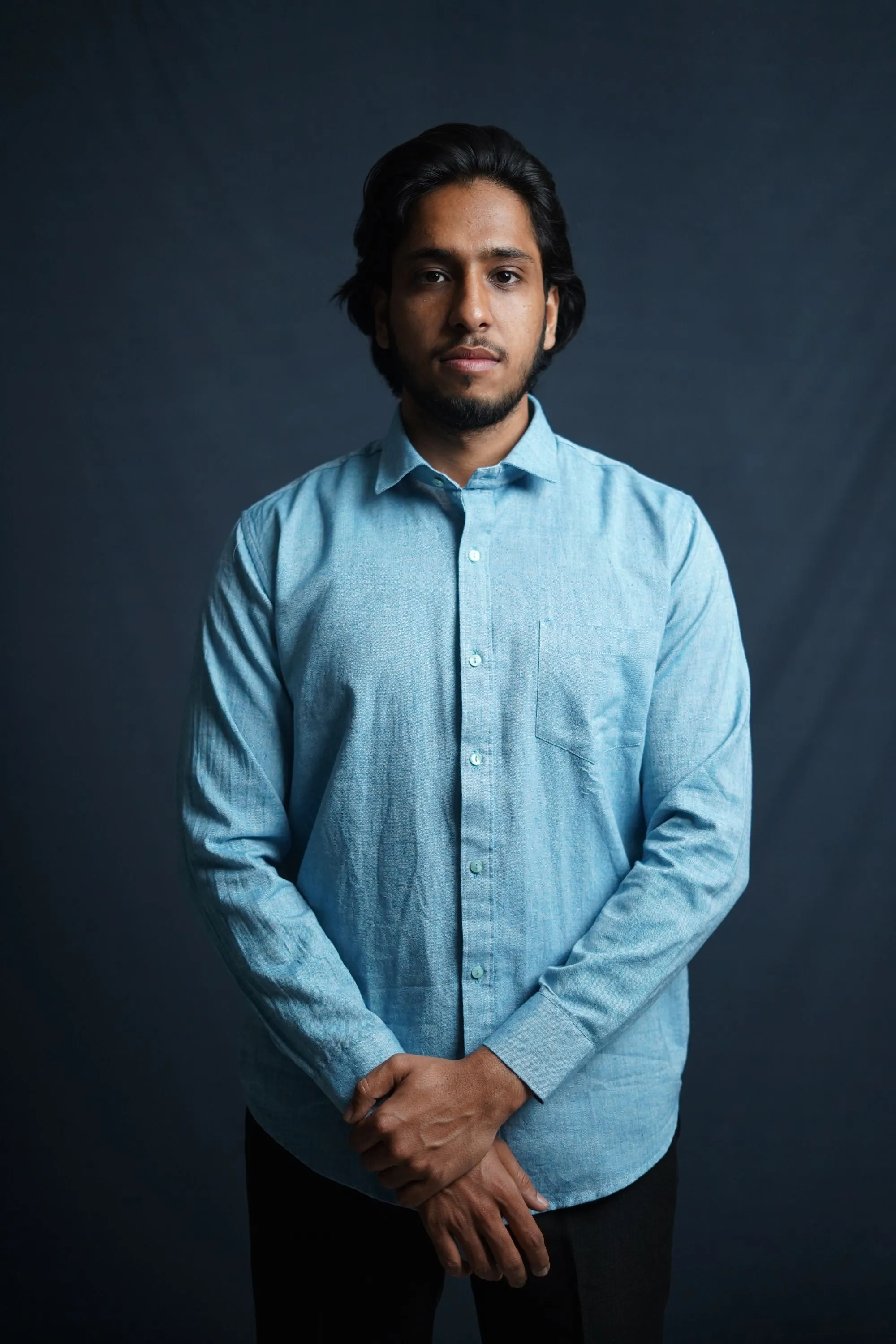 Etehas Pure Cotton Aquamarine Shirt