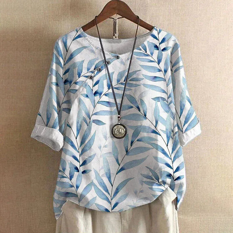Grace | Floral Women's Shirt (Buy 2 Get 1 FREE)