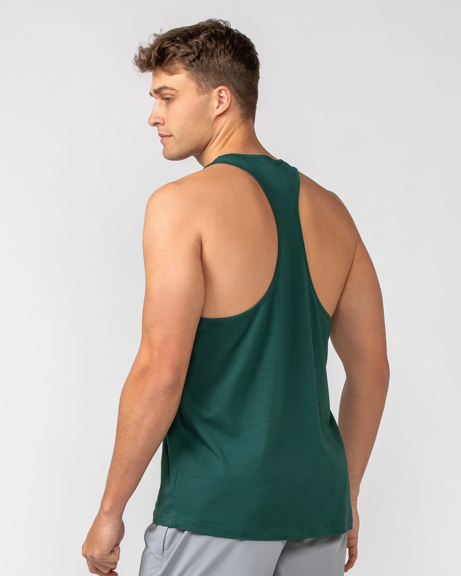 Infinite Y-Back Singlet - Pine