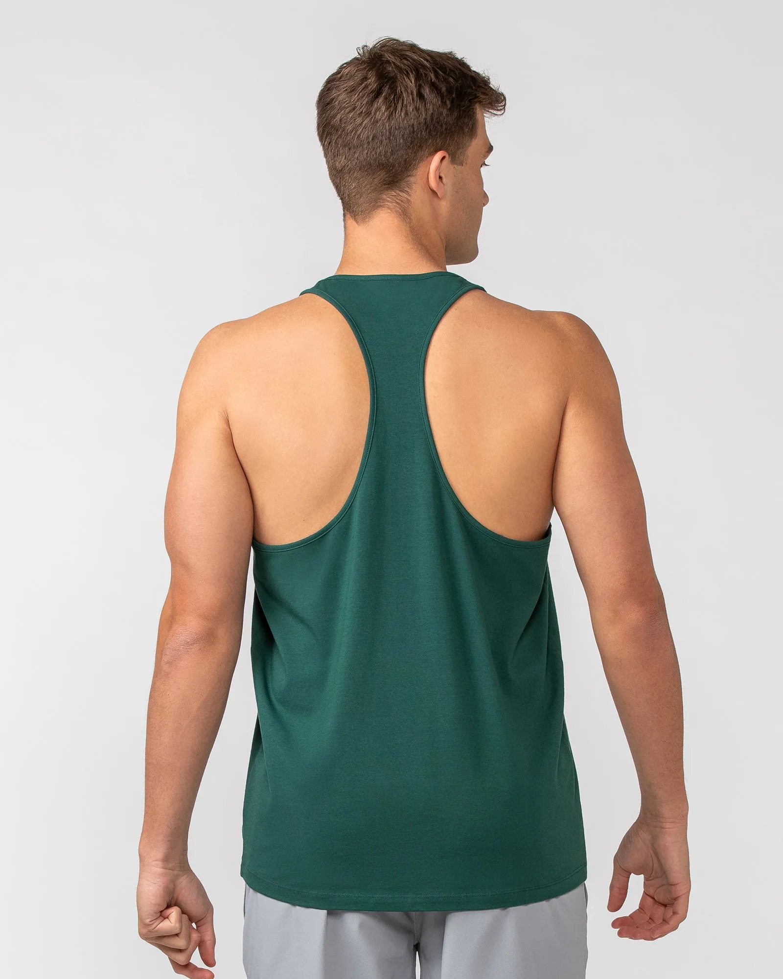 Infinite Y-Back Singlet - Pine