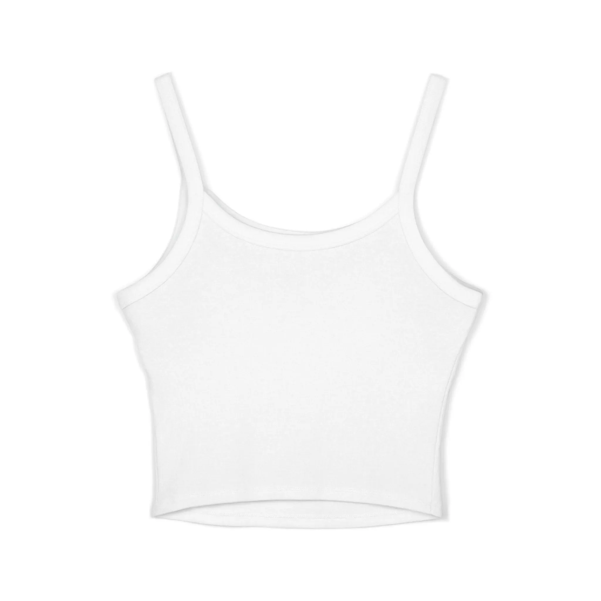 Just a Girl Bow Print Spaghetti Strap Tank Top -