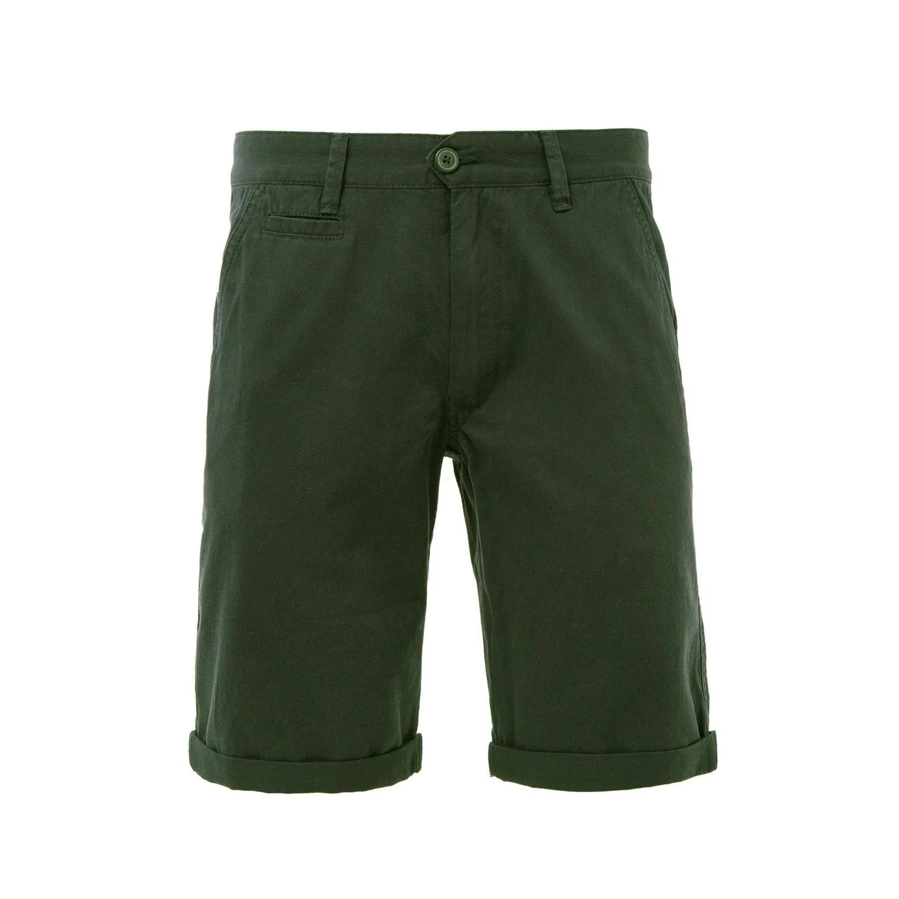 KANGOL Mens Big Size Pure Cotton Chino Shorts (Corbet)