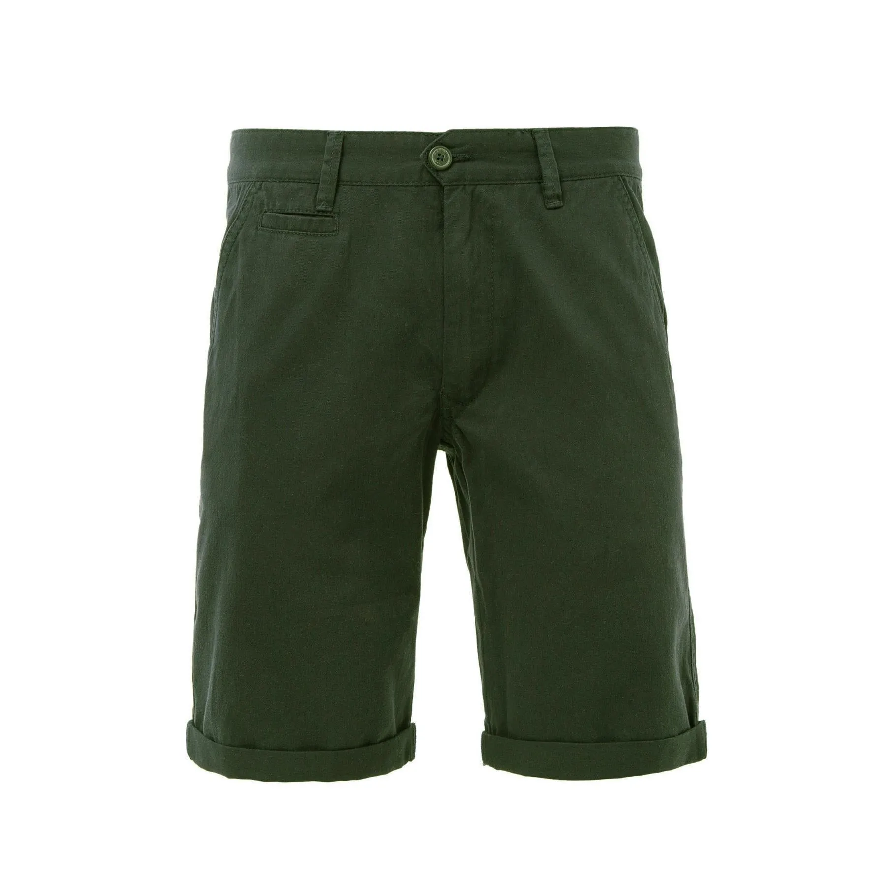 KANGOL Mens Big Size Pure Cotton Chino Shorts (Corbet)