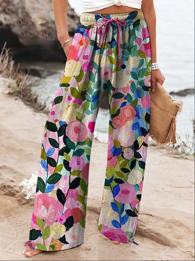 Kiara | Elegant Floral Blouse Combi