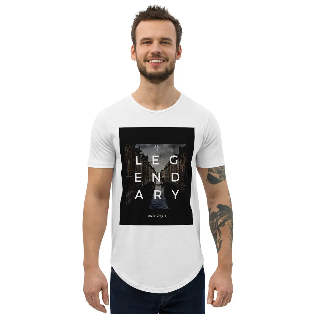 Legendary Men's Curved Hem T-Shirt
