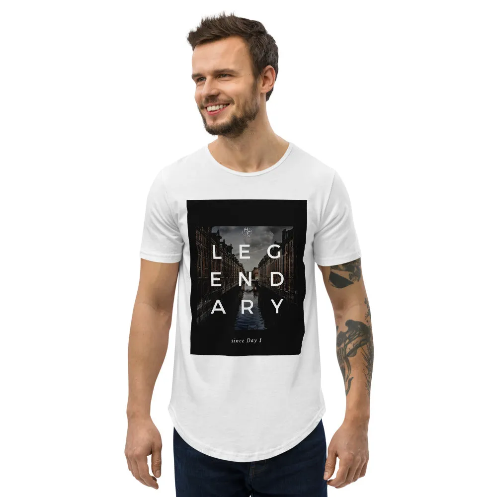 Legendary Men's Curved Hem T-Shirt
