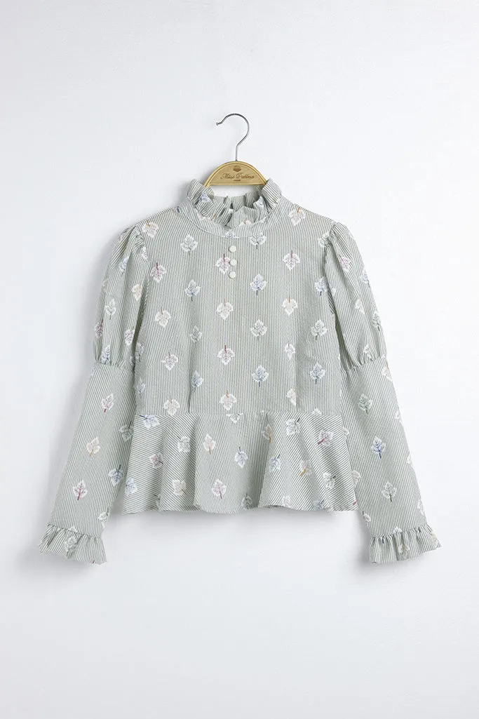 Maple Poplin Blouse