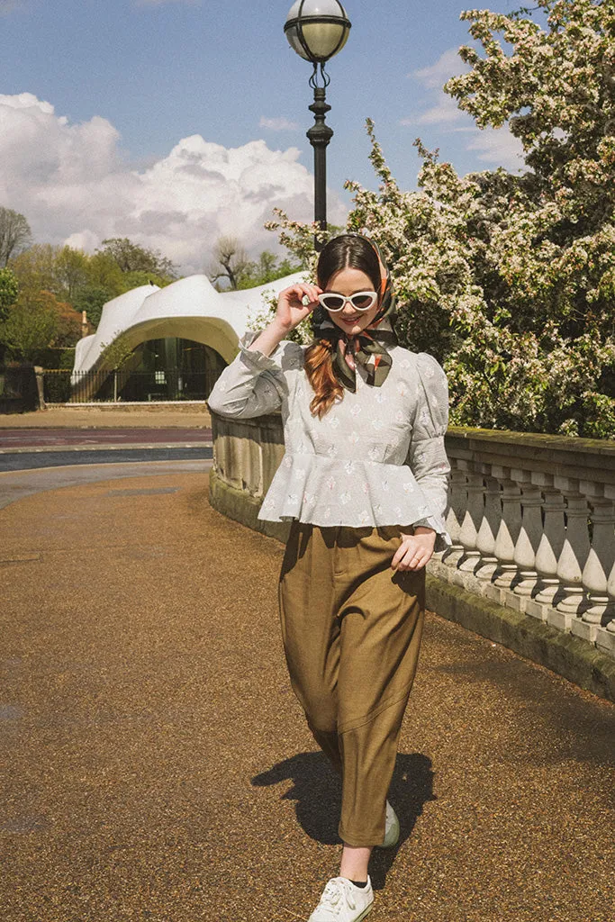 Maple Poplin Blouse