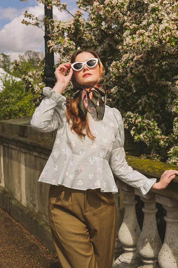 Maple Poplin Blouse