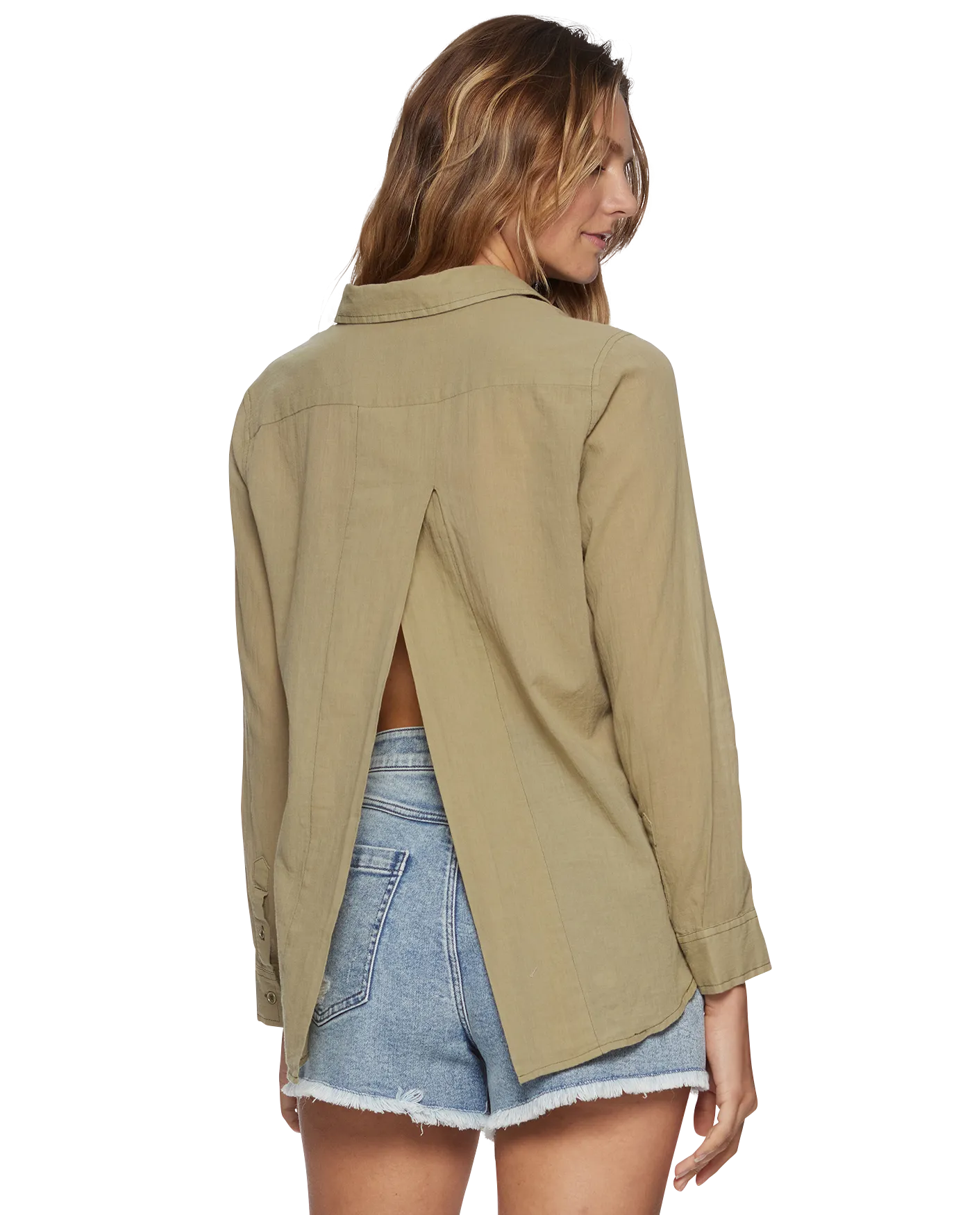 MARNE SPLIT-BACK SHIRT