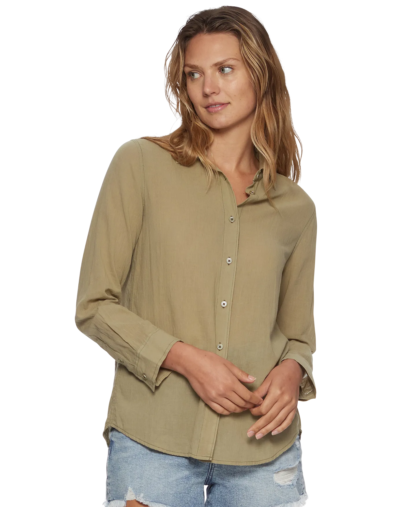 MARNE SPLIT-BACK SHIRT