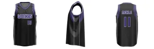 Mavericks Core Basketball Singlet Blue Design Your Own