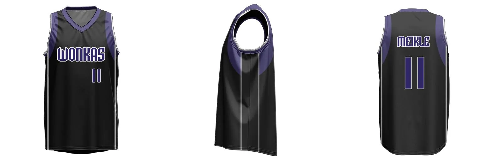 Mavericks Core Basketball Singlet Blue Design Your Own