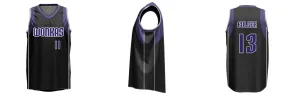 Mavericks Core Basketball Singlet Blue Design Your Own