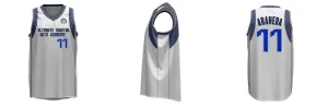 Mavericks Core Basketball Singlet White Design Your Own