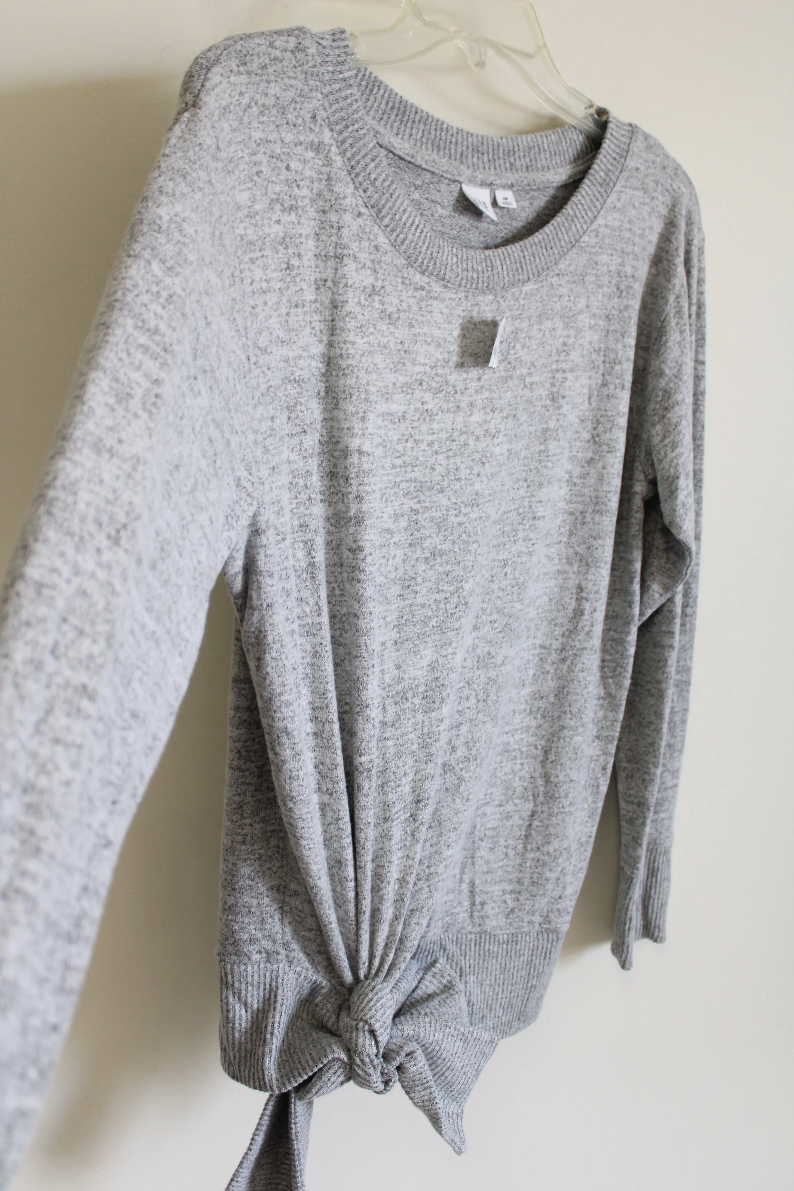 NEW Gap Gray Soft Bow Front Top | XS