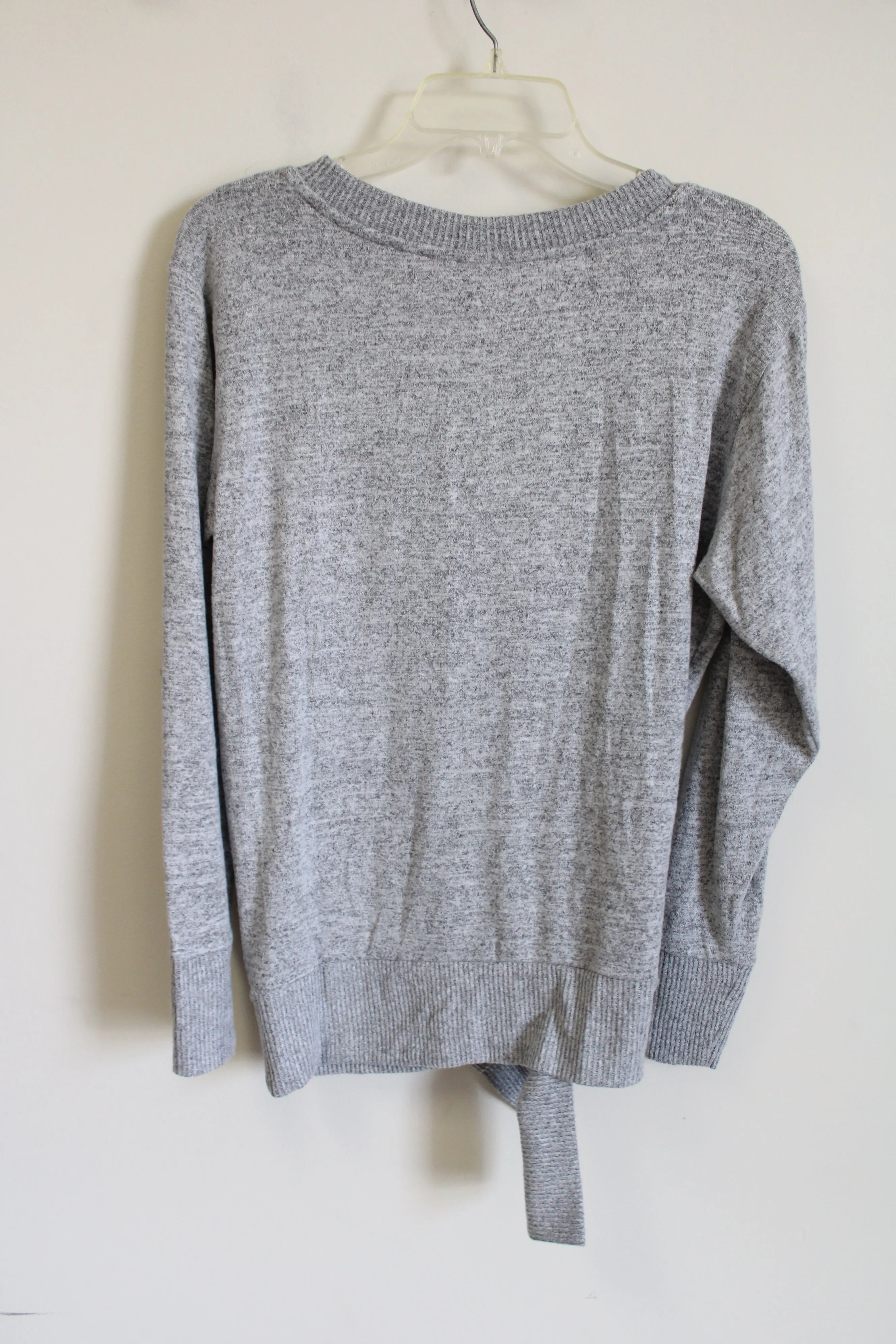 NEW Gap Gray Soft Bow Front Top | XS