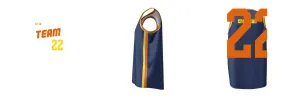 OKC Inspired Core Basketball Singlet Design Your Own