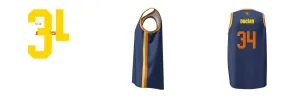 OKC Inspired Core Basketball Singlet Design Your Own