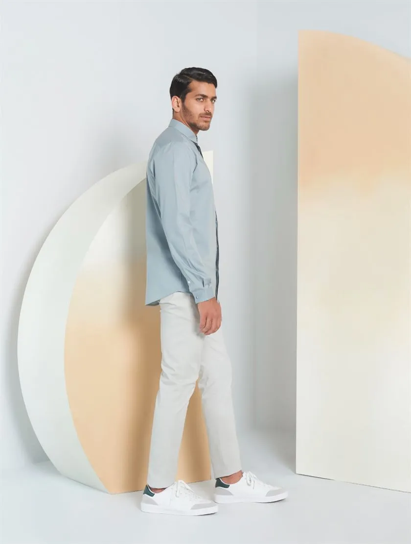 Perona   -   Mens-Shirts-Shirts-Finley-Pma-Ss24-350-S-Teal