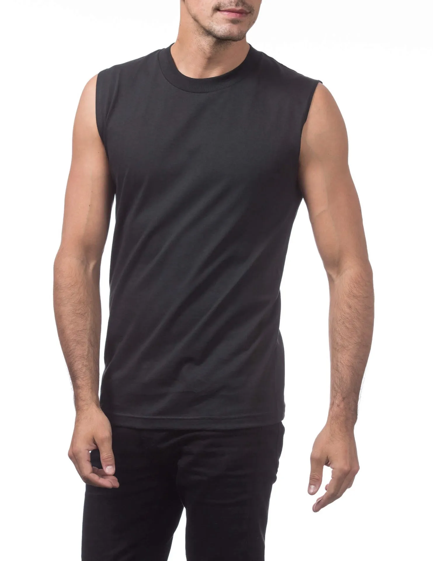Pro Club Comfort Muscle Tee - BLACK