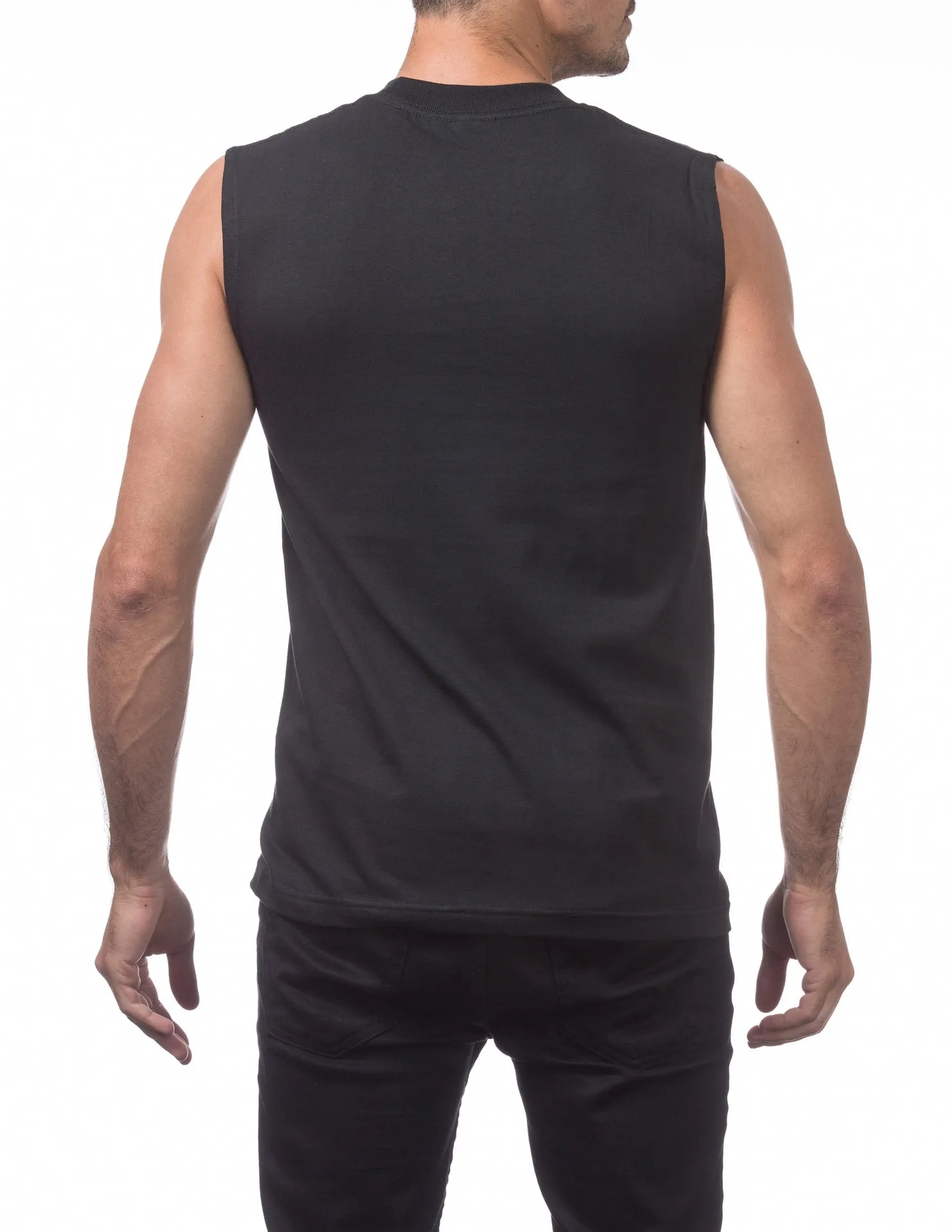 Pro Club Comfort Muscle Tee - BLACK