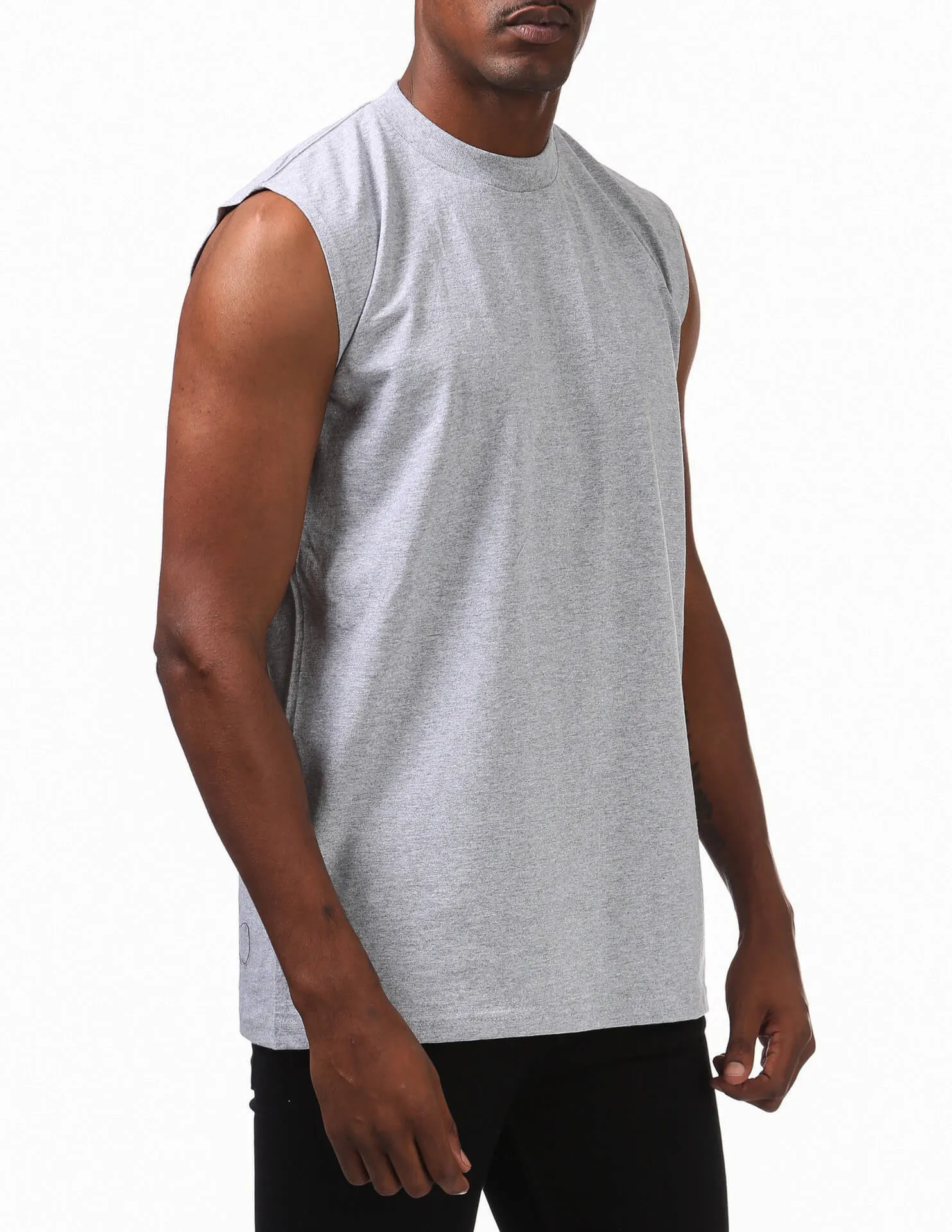 Pro Club Heavyweight Sleeveless Muscle Tee - GRAY