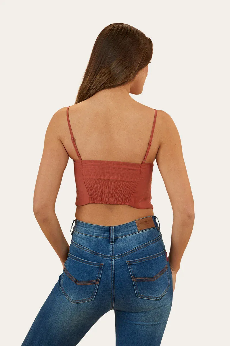 Ringers Western Women's Posie Cami Top - Cedar