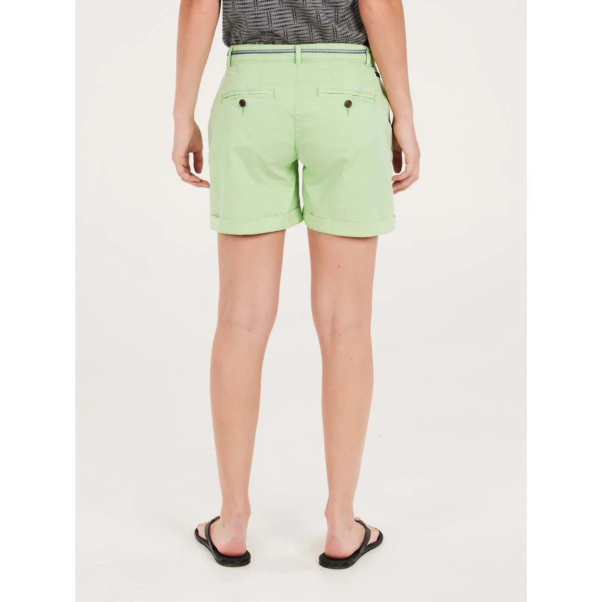 Shorts Feminino Prtjanga Shorts Protest Verde