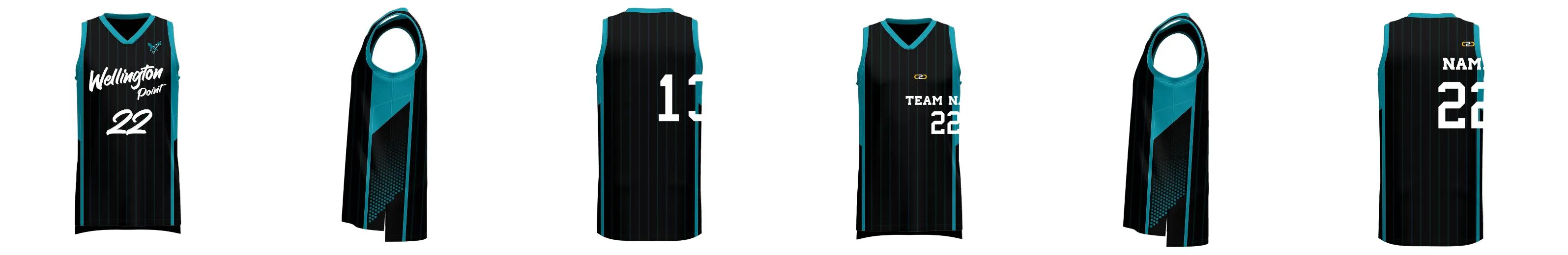 Silver Collection Reversible 3HP V Neck Basketball Singlet Design Your Own Custom