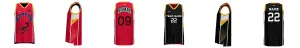 Silver Collection Reversible 3HP V Neck Basketball Singlet Design Your Own Custom