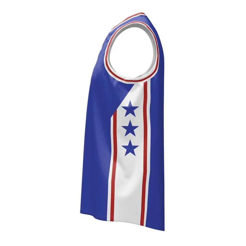 SIXERS Core Basketball Singlet Design Your Own