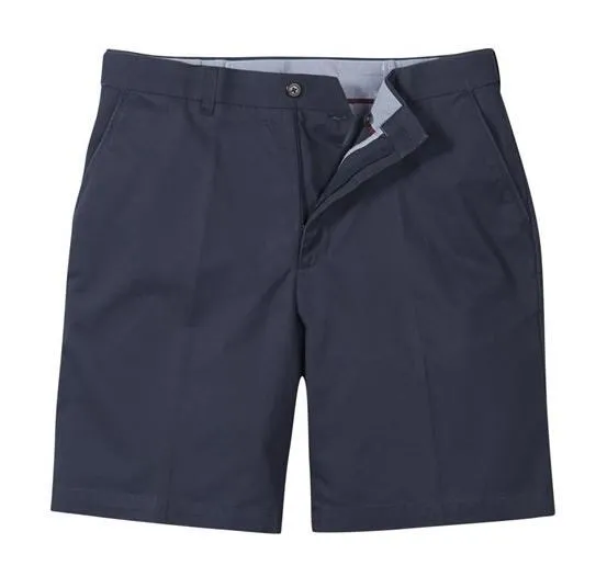 SKOPES PURE COTTON FLEXI WAIST BUDE CHINO SHORTS IN WAIST 32 TO 62, 3 COLOR OPTIONS