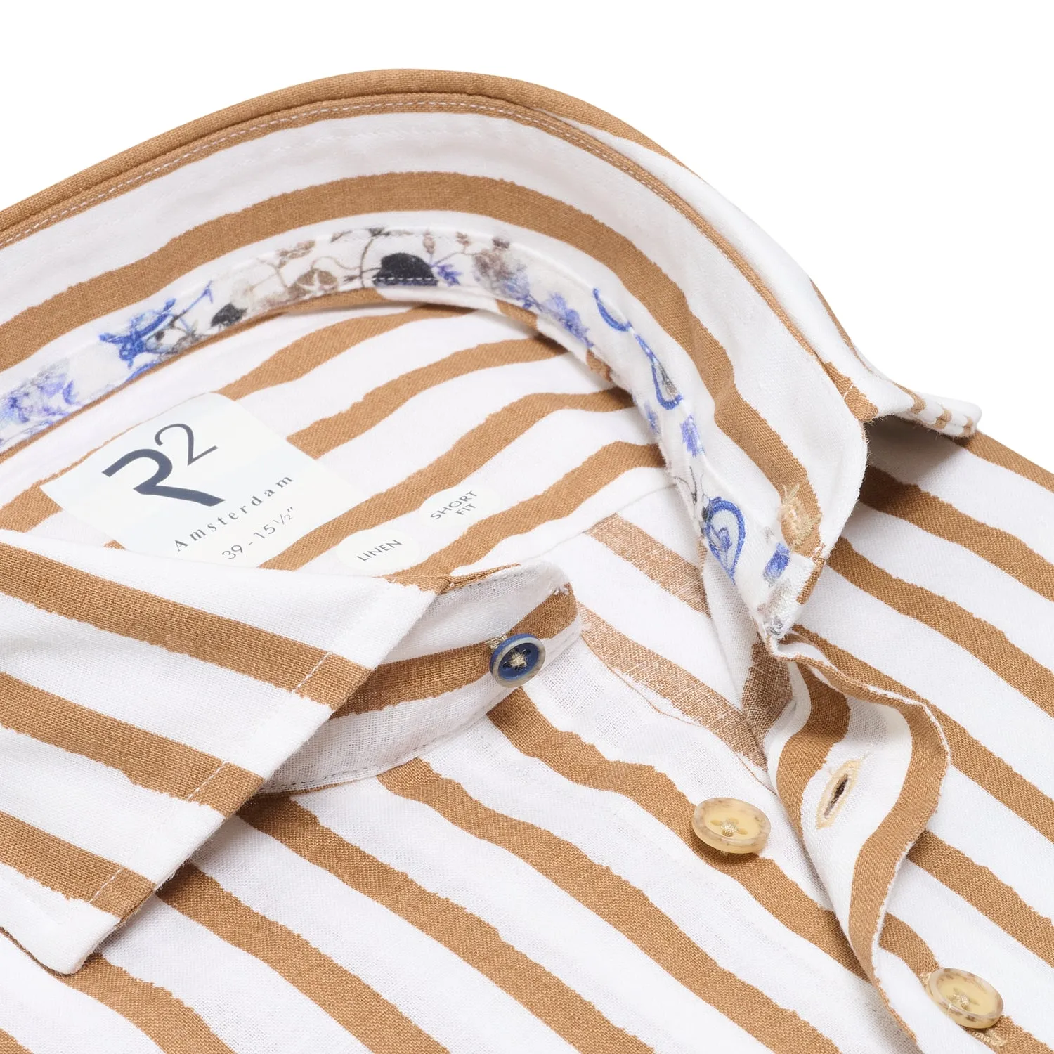 Striped linen shirt