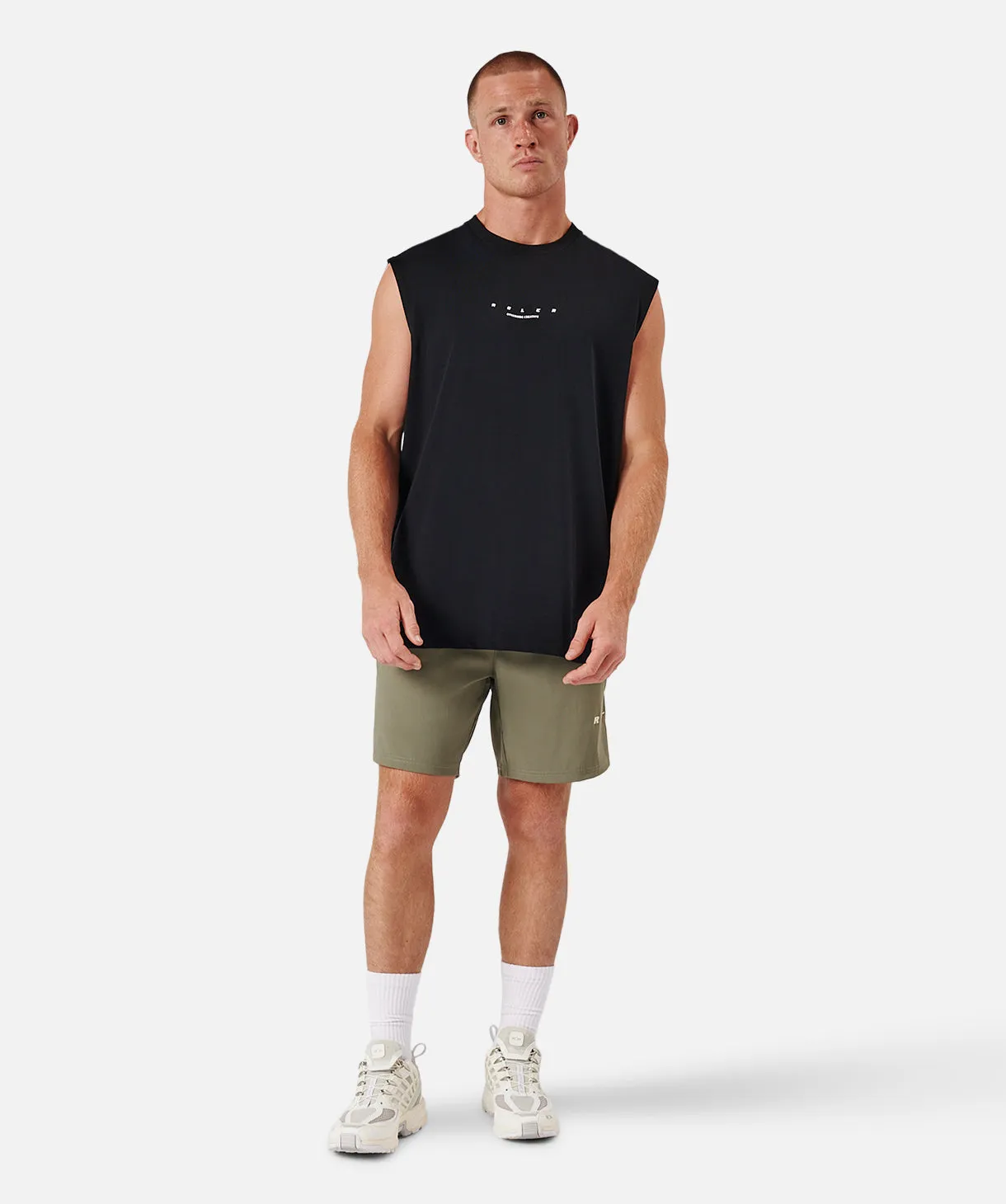 The Bowery Muscle Tee - Black