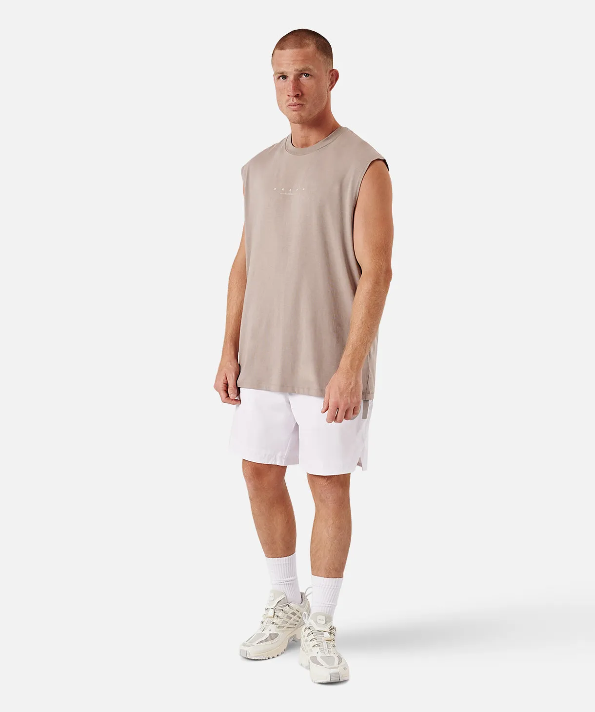 The Bowery Muscle Tee - Putty